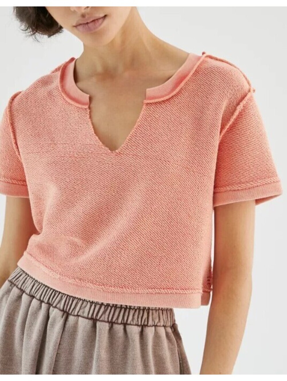 BDG Urban Outfitters Lawson Knit Terry Tee, Women's Size Large NWOT